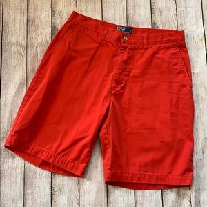 Red Ralph Lauren POLO Chino Shorts